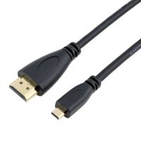 5M Micro HDMI To HDMI 1080P HD TV Video Out Cable for GoPro Hero 11/10/9/8/7/6/5/4/3 SJCam YI others to TV HDTV High Quality 5M Micro HDMI เข้ากับ HDMI 1080P HD TV สายวิดีโอออกสำหรับ GoPro SJCam YI และกล้อง