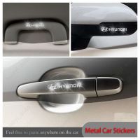 Metal Car Sticker Badge Decoration High-end Distinguished for Hyundai Hb20 Tucson I30 Avante Palisade Creta Accent Santa Fe I10 Kona