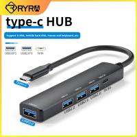 USB C HUB 3.0 Type-C 3.0 5พอร์ตอะแดปเตอร์ OTG แยกหลายพอร์ตสำหรับ Xiaomi Lenovo Macbook 13 15 Air PC อุปกรณ์คอมพิวเตอร์ Feona