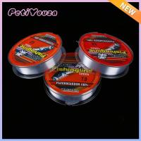 PETIYOUZA 100m 100% Fluorocarbon สตริง ทนทาน ตกปลา 0.8-6LB เส้นใยเดี่ยว ลวดเชื่อม ไนลอน PA สายการประมง