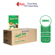 Thùng 24 hộp Creamer sữa đặc Ngôi Sao Phương Nam xanh lá Hộp giấy 380g