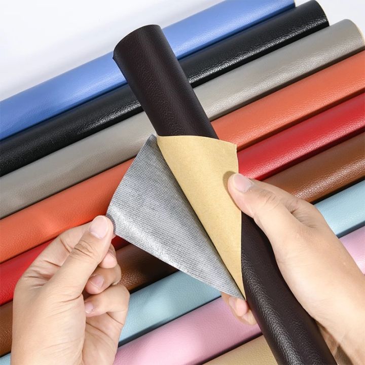 2023】 Blithe Leather Patch Repair Self Adhesive Stick On Sofa