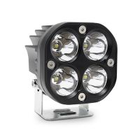 AutoAccessories Car 3 inch 4LEDs Strobe Spotlight 20W / 2000LM / 6000K / DC9-80V(White Light)