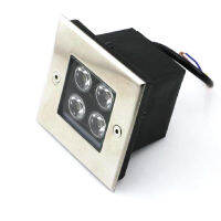 IP68 Waterproof LED Underground Light 3W 4W Outdoor Ground Garden Path Floor Buried Yard Spot Landscape 110V220V 12V