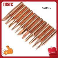 MSRC 5/6 Pcs SK/K/3C/2.4D/B/I ไร้สารตะกั่ว ไม่ใช่แม่เหล็ก I/B/K/3C/2.4D เครื่องมือ สำหรับ 936/937/938/969/8586 หัวแร้งหัวแร้ง สถานีบัดกรี Rework เคล็ดลับการเชื่อม