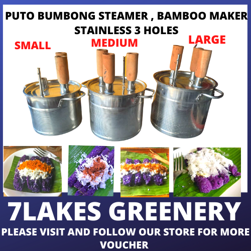 BUY NOW STAINLESS PUTO BUMBONG STEAMER , PUTO BONGBONG STEAMER / BAMBOO