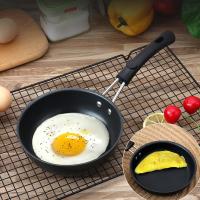 Mini Non-stick Pan Frying Pan Wok Pan Omelette Pot Cookware Skillet Cauldron Induction Cooker Pancake Pan Egg Pan Kitchen Supply