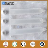 LLJLJ-Free Shipping 10 Sets 10cc/ml Japanese Transparent Glue Dispensing Pneumatic Syringe With Pistons