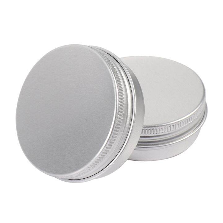 pack-of-10-balm-nail-art-cosmetic-cream-make-up-pot-lip-jar-tin-case-container-screw-capacity-empty-for-diy-cosmetics-beauty-products-30ml