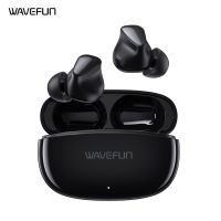 Wavefun หูฟังบลูทูธ5.3ไร้สายเล่นเกมได้อย่างรวดเร็วหูฟังพร้อมไมค์เล่นเกมชาร์จหูฟังเพลงโหมดซุปเปอร์