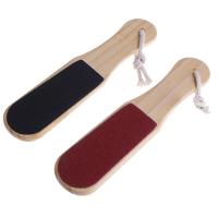 1Pc Double Side Foot Rasp File Wood Foot Callus Remover Pedicure Care Tool