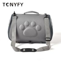 Soft Pet Carriers Portable Breathable Bag Cat Dog Carrier Outgoing Travel Pets Handbag Zippers Single Shoulder Bag Pet Carrying