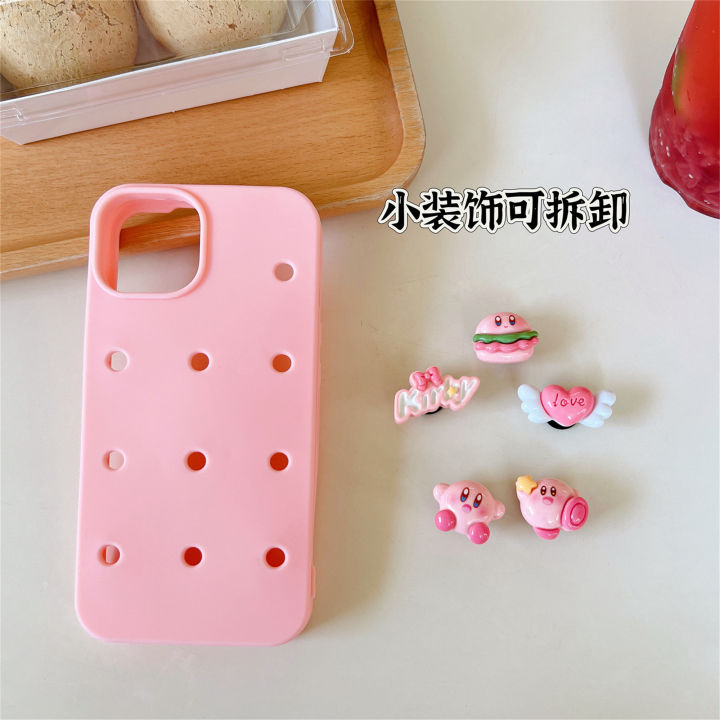 เคสคุณภาพดีเยี่ยมซิลิโคนลายการ์ตูนน่ารักน่ารักเคสไอโฟนลวดลายสัตว์-crocs-แบบรูลมที่ออกแบบมาสำหรับ-iphone-14-13-12-11-pro-max