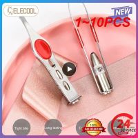 ✉  1 10PCS With Lamp Clip Eyebrow Makeup Tools Hair Removal Clamp Delicate Trimming