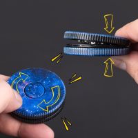 Adult EDC Fidget Spinner Antistress Children Hand Push Coin Stress Relief Creativity Toy Kids Hand Spinner Fidget Spinning Top