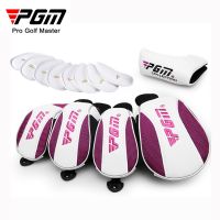 PGM Womens Golf Club Head Cover with Driver 3-wood 5-wood Hardwood 5-iron and Putter Easy To Use Space Saving GT015