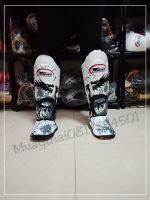 Shin Protector Muaythai  Leather (Pair) Made In Thailand ยี่ห้อ Twins Special Fancy สนับแข้งนักมวย หนังแท้ (คู่)