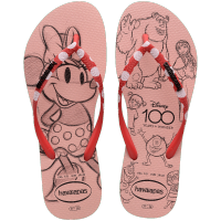 Havaianas รองเท้าแตะ Slim Disney 100TH - Pink  รุ่น 41487650076PIXX (รองเท้าแตะหญิง)