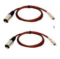 xlr cable สายสัญญาณ xlr jack to rca jack ยาว 1เมตร สำหรับเครื่องเสียงเช่น เพาเวอร์ มิกเซอร์ ปรีแอมป์ ต่างๆ ทนทาน สินค้าคุณภาพ พร้อมส่ง