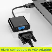 HD 1080P HDMI-compatible to VGA Adapter Digital to Analog Converter Cable For Xbox PS4 PC Laptop TVBox to Projector Displayer TV