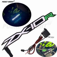 Motorcycle Night Riding Cold Light Signal Flashing Stripe Luminous Sticker For Kawasaki ZX-10R Ninja ZX10R 2011 12 13 2014