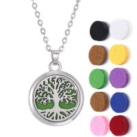Aromatherapy Necklace Jewelry of Oils Diffuser Locket Pendant Necklaces Dropshipping