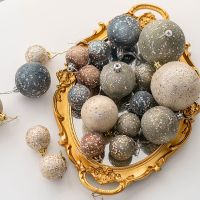 4/6/8cm Plastic Christmas Balls Christmas Tree Ornament Ball Xmas Hanging Tree Pendant Home Party Gift Decor Navidad 2023