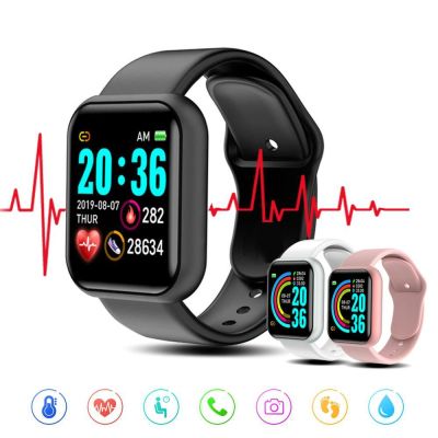 Fashion Smart Watch Compatible IOS / Android - Black