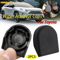 ฝาครอบนอตแขนปัดน้ำฝนกระจกหน้ารถ2ชิ้นสำหรับ Toyota Camry Rav4 Celica T230 Scion Prius Xw20 Xw30 Sienna 85292-Aa010 Oe