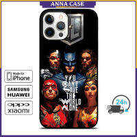 Justice League 1 Phone Case for iPhone 14 Pro Max / iPhone 13 Pro Max / iPhone 12 Pro Max / XS Max / Samsung Galaxy Note 10 Plus / S22 Ultra / S21 Plus Anti-fall Protective Case Cover