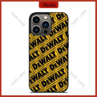 Dewalt Tools Pattern Phone Case for iPhone 14 Pro Max / iPhone 13 Pro Max / iPhone 12 Pro Max / Samsung Galaxy Note 20 / S23 Ultra Anti-fall Protective Case Cover 1370