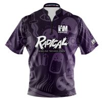 2023 NEW   Radical DS Bowling POLO POLO shirt - Design 2123-RD 3D Polo POLO shirt  (Contact online for free design of more styles: patterns, names, logos, etc.)