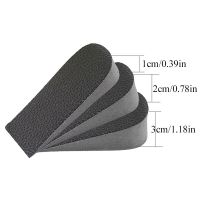 Invisible Height Increased Insoles Heel Pads Orthopedic Insoles Soft Anti-slip Foot Insoles 1/2/3cm Lift Insole Dress In Socks Shoes Accessories