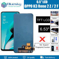 6.53 "Realme X LCD สำหรับ OPPO K3/Reno2 Z/ Reno2 F จอแสดงผล LCD หน้าจอกรอบ Reno 2F Reno 2Z จอแสดงผล Digitizer Touch Panel