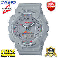 ต้นฉบับ G Shock GMAS130 ผู้หญิงนาฬิกาสปอร์ตคู่แสดงเวลา 200 เมตรกันน้ำกันกระแทกและกันน้ำเวลาโลก อัตโนมัติแสงเลดี้ข้อมือกีฬานาฬิกาที่ GMA-S130VC-8A