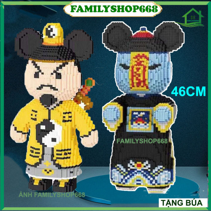 HCMMô Hình Bearbrick Cương Thi 400 Trang Trí  Lazadavn