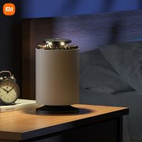 เครื่องกำเนิดไฟฟ้ายูวีเครื่องกรองอากาศ Xiaomi เครื่องกำจัดกลิ่นอุปกรณ์กำจัดฟอร์มาดีไฮด์แก๊สควันที่เป็นอันตรายสำหรับรถยนต์มีตัวกรองแบบถอดเปลี่ยนได้