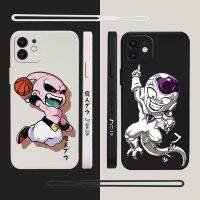 {Haojia เคสโทรศัพท์} D-Dragon B-Ball Z เคสโทรศัพท์สำหรับ iPhone 14 13 12 11 Pro Max Mini X XR XS MAX SE20 8 7 Plus เคสซิลิโคนพร้อมสายคล้องมือ