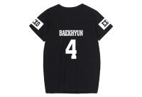 Exo T Shirt Style Clothes Tee Shirt Suho Chen Kai Lay Tshirt 100% cotton T-shirt