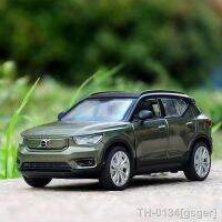 ✴ gsger 1:32 volvo xc40 morre moldes modelo collectible eletrônico carros estática liga piscando carro presente de aniversário suv brinquedos para crianças f112