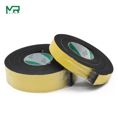 2m / 1 roll EVA black sponge foam single sided tape  foam shock proof and anti-collision sealing strip thickened 12mm Adhesives Tape