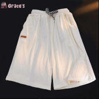 ⭐Grace‘s⭐?women‘s shorts?กางเกงขาสั้นสตรีเอวสูง สไตล์สปอร์ตลำลอง ผ้าระบายอากาศ การจัดส่งในพื้นที่