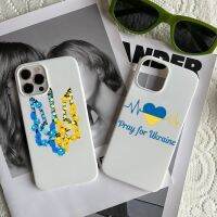 【HOT】™✵ Ukraine Map Flag Pattern Color for iPhone 14 12 13 mini pro X XS XR MAX