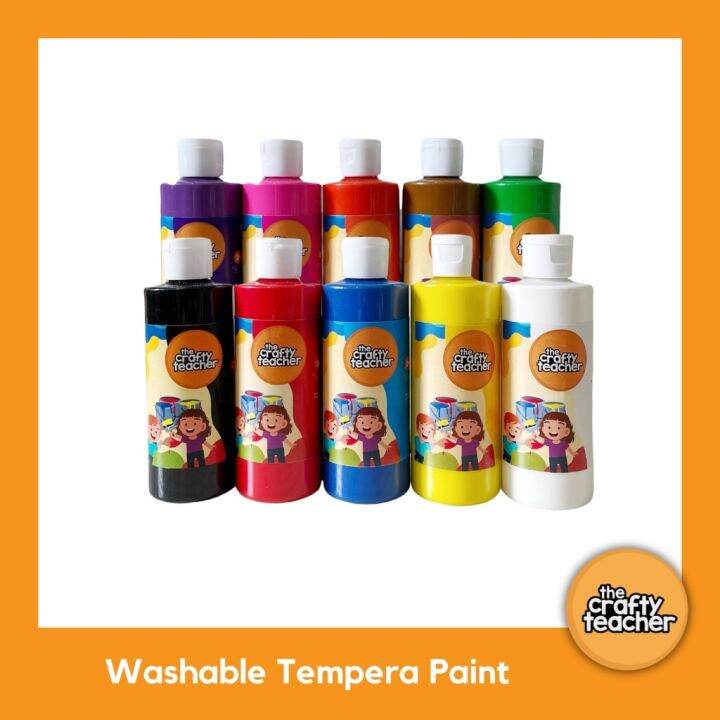 [COD]wstb08556ey289 120ML Washable Tempera Paint Set Lazada PH