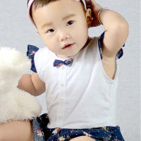 Girl Woven Skirt Children Print Dress 1 to 3 Year Old Pure Cotton Clothes for Kids  by Hs2023