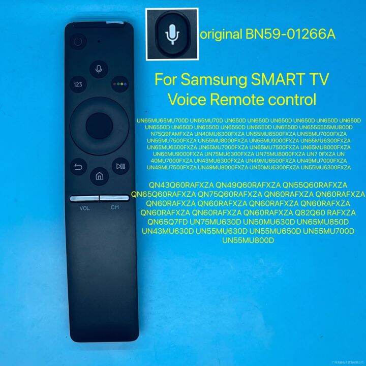 ใหม่-ของแท้-รีโมตควบคุมด้วยเสียง-สําหรับ-samsung-smart-bn59-01266a-bn59-01265a-bn59-01298c-bn59-01298g-bn59-01312b-bn59-01312f