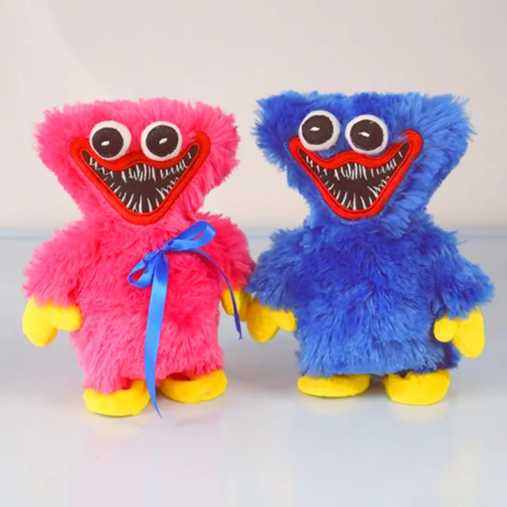 ป๊อปปี้เวลาเล่น Huggy Wuggy เกมตุ๊กตาไฟฟ้าเดินของเล่นตุ๊กตา F0Z4 ...