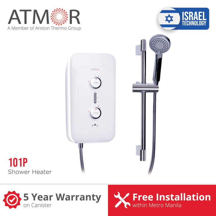 Atmor 101P 3.5kW Electronic Instant Heater for Shower, Single Point