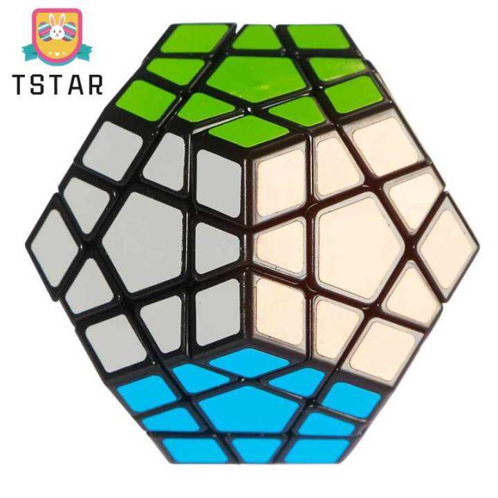 tstarshengshou-megaminx-ของเล่นปริศนาคดเคี้ยวความเร็วลูกบาศก์มายากลพัฒนาสมองสีดำ