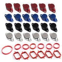 Yetaha 33mm Aluminium Swirl Flaps Cover Manifold Gasket Kit For BMW M47N M47TU E61 E46 E60 E90 E91 M57 E83